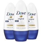 Dove Original 3x50 ml Kadın Roll-On Deodorant