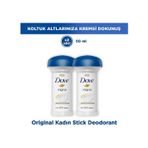 Dove Original 50 ml 2'li Kadın Stick Deodorant