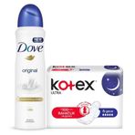 Dove Original Deodorant 150 ml+Kotex Ultra Gece Ped 6'lı