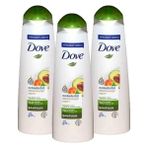 Dove Saç Bakım Şampuanı Avokado Özü x 3