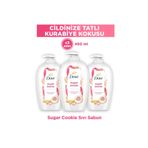 Dove Sugar Cookie Sıvı Sabun 450 ml x3