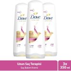 Dove Ultra Care Uzun Saç Terapisi Uzun Yıpranmış Saçlar İçin 3x350 ml Saç Bakım Kremi