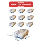 DOVİHOME 10'lu Set Erkek Ayakkabı Saklama Kutusu Set