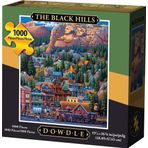 D·O·W·D·L·E Jigsaw Puzzle – Mount Rushmore 1000 PC by Dowdle Folk Art by Dowdle Folk Art