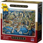 D·O·W·D·L·E Jigsaw Puzzle – SAN Francisco 1000 PC by Dowdle Folk Art by Dowdle Folk Art