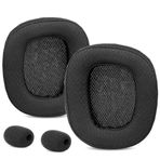 DowiTech Nefes Alabilen ve Dayanıklı Earpads Yastık Değiştirme Logitech G430 G431 G432 G433 G332 ile Uyumlu Mesh Kumaş ve Bellek Köpüğü ile Kulaklık Kulak Pedleri