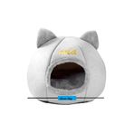 doyapet Özel Tasarım Kedi Yatağı Kedi Evi Taban Çap 45 ve 50cm peluş girişli