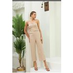 DOYOUCOLLECTİON Balen Detaylı Straplez Tulum