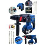 Dozzer 24 V 3 AH 4 Joule Darbeli Kömürsüz Motor Çift Akülü Şarjlı Kırıcı Delici Hilti Matkap