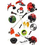 Dozzer Alman 2.1 Hp Profesyonel Yan Tipi Benzinli Tırpan Ot Çalı Çim Biçme Makinesi + Canavar Başlık