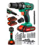 Dozzer Alman Darbeli 58 Vf 12 Ah Magnezyum Sargılı Motor Çelik Şanzuman Çift Akülü Şarjlı Matkap