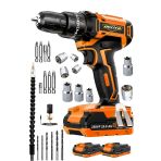 Dozzer Alman Hard-X Darbeli 12 V 2.0 Ah Çelik Şanzuman Bakır Sargılı 2 Akülü Vidalama Şarjlı Matkap