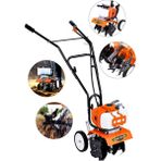 Dozzer ORNG Professional 16 Hp Çelik Şanzuman Bakir Sargili Benzinli Mini Dip Kenar Çapalama Makinesi