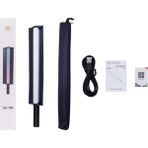 DP-730 LED Rgb Stick Çubuk LED Foto Video Işık Rgb LED Işık Çubuğu Telefonla Kontrol Çantalı 30W - Koyu Siyah