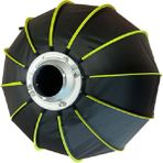 Dp Kolay Kurulum 90CM Giritli Bowens Parabolik Softbox - Siyah