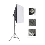 DP Softbox 50X70 cm Sürekli Video Işığı Yotuber Kit Taşınabilir Kullanım İçin