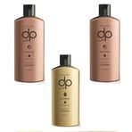 DP Tuzsuz 2x250 ml Çörekotu Yağı Şampuan + Tuzsuz 250 ml Çam Terebentin Şampuan