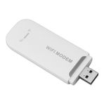 Dpofirs 4G LTE USB Taşınabilir WiFi Yönlendirici, CepAğ Erişim Noktası USB Modem Kablosuz Tak Ve Çalıştır Çoklu Kullanıcı Paylaşımı Takılı Standart SIM Kart Taşınabilir Seyahat Erişim