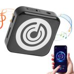 Dpofirs Bluetoooth'lu MP3 Çalar, 180mAh Pilli Taşınabilir Müzik Çalar, Evrensel 3,5mm Arayüz, 32GB'a Kadar Hafıza Kartı Desteği (BLACK)