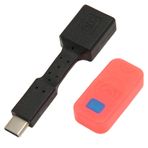 Dpofirs for Switch Için Kablosuz Denetleyici Adaptörü, PS5, Switch Pro Denetleyici, Switch Lite, PC, Android TV Kutusu, Steam, OTG Adaptör Kablosu Ile, Somatosensoriyel İşlev