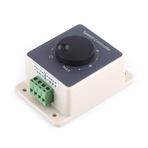 Dpofirs Kontrol Cihazı Anahtarı Motor DC 10-60V 20A Darbe Genişliği Modülatörü Hız Kontrolörü Motor PWM Hız Kontrol Cihazı Su Geçirmez Kabuk Motorlar için 12 V Motorlar 24