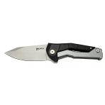 Dpxgear Sugga 915b Bk Siyah Ampampamp Beyaz Kamp / Outdoor Çakı 17,5cm - Yarı Otomatik, Kemerlikli, Kutulu