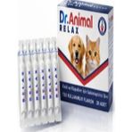 Dr. Animal Relax Kedi ve Köpek Anında Etkili Stres Giderici ve Sakinleştirici 20'li Pipet (30 Gr)
