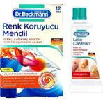 Dr. Beckmann Leke Canavarı Kan ve Proteinler Leke Çıkaracı 50ML + Dr. Beckmann Renk Koruyucu Mendil 12LI 2'li Leke Çıkarıcı Set - 50 ml