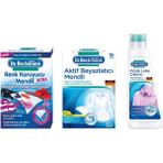 Dr. Beckmann Renk Koruyucu Mendil, Aktif Beyazlatıcı Mendil ve Fırçalı Leke Çıkarıcı Seti - 250 ml