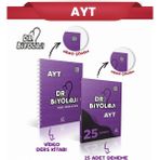 Dr.biyoloji Ayt Video Ders Kitabı&ayt 25 Deneme Set