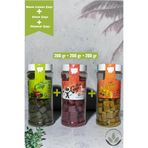 DR.BLACK Dr. Black Küp Çay 3’lü Set 3x200 Gr | Nane Limon + Atom Çayı + Ihlamur Çayı | Pratik İçecek Keyfi