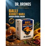 Dr. Bronos - Ballı Kudret Narlı Karışık Bitkisel Macun 240 Gr (Polen & Damla Sakızı & Kantaron)
