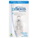 Dr Browns 2. AŞAMA DAR AĞIZ BİBERON EMZİĞİ - 3+ (2 ADET)