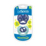 Dr. Browns Advantage 1.Evre Mavi İkili Paket Emzik