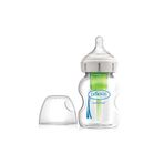 Dr.Brown's Gaz Yapmayan Bpa Içermeyen Yeni Geniş Ağız Cam Biberon 150 ml (0+) Yeni Model