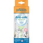 Dr.browns Geniş Ağız Pp Antikolik Options Biberon 150ML Kız - 260 ml