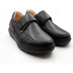 Dr.Comfort 10003 Ortopedik&Therapeutic Rocker Bottom Erkek Deri Ayk. Siyah