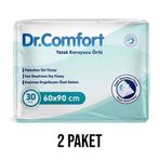 Dr.Comfort 60x90 cm 2 Paket 60 Adet Yatak Koruyucu Alez Örtü