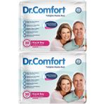 Dr.Comfort Bel Bantlı Tekstil Yüzeyli S Küçük 60 Adet Yetişkin Hasta Bezi