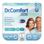 Dr.Comfort Belbantlı Large 120 Adet Hasta Bezi