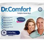 Dr.Comfort Belbantlı M 16 Adet Yetişkin Hasta Bezi