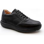 Dr.Comfort Dr.10.710 Rocker Bottom Ortopedik Erkek Ayakkabı – El Yapımı Vejetal Deri - Siyah