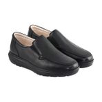 Dr.Comfort Dr. Comfort 10013 Siyah Hakiki Deri Ortopedik Diyabetik Erkek Şeker Ayakkabı
