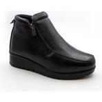 Dr.comfort Kadın Deri Bot DR.4003 - Siyah