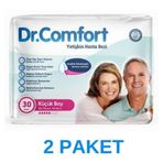Dr.Comfort S 2x30'lu Belbantlı Yetişkin Hasta Bezi