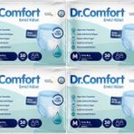 Dr.Comfort Yetişkin Emici Külot Medium 30x4 Adet Hasta Bezi