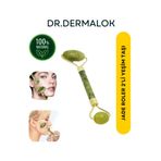 Dr.Dermalok Jade Roler Çift Yönlü Yeşim Taşı Yüz Masaj Aleti