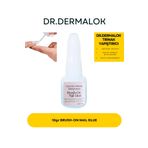 Dr.Dermalok Takma Tırnak Yapıştırıcı Protez Yapıştırıcı Jel Tak Çıkar Yapıştırma Fırçalı