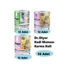 DR.DİYOR Kedi Maması Karma Koli 36 Adet 03