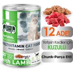 Dr.diyor Kuzu Etli Yetişkin Kedi Maması 12 Adet